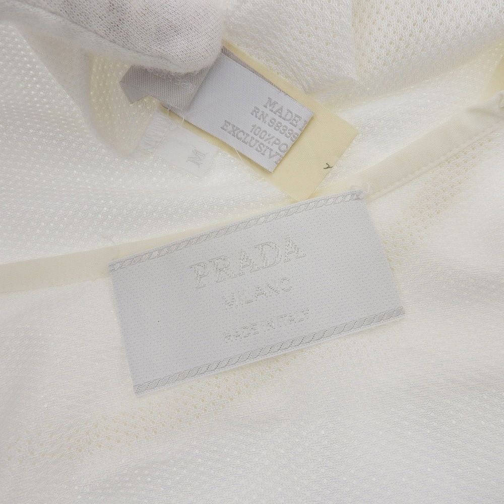 PRADA プラダ オールド メッシュ トップス レディース ホワイト 90’s PRADA プラダ オールド メッシュ トップス レディース ホワイト