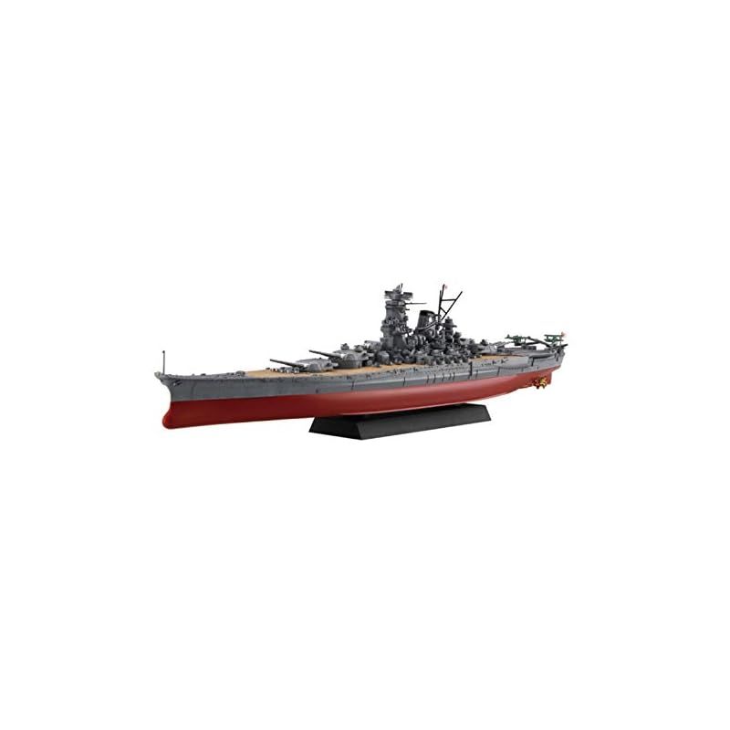 (未使用･未開封品)　フジミ模型 1/700 艦NEXTシリーズ No.1 日本海軍戦艦 大和 (旧タイプ台座) 色分け済み プラモデル 艦NX1 kmdlckf 31CwYti3+wL.jpg_BO30,255,255,