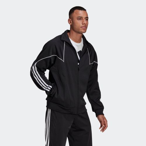 adidas トレフォイル　アブストラクト　トラックトップ&トラックパンツ　XS adidas アディダス トラックパンツ トレフォイル 黒 ブラック XS