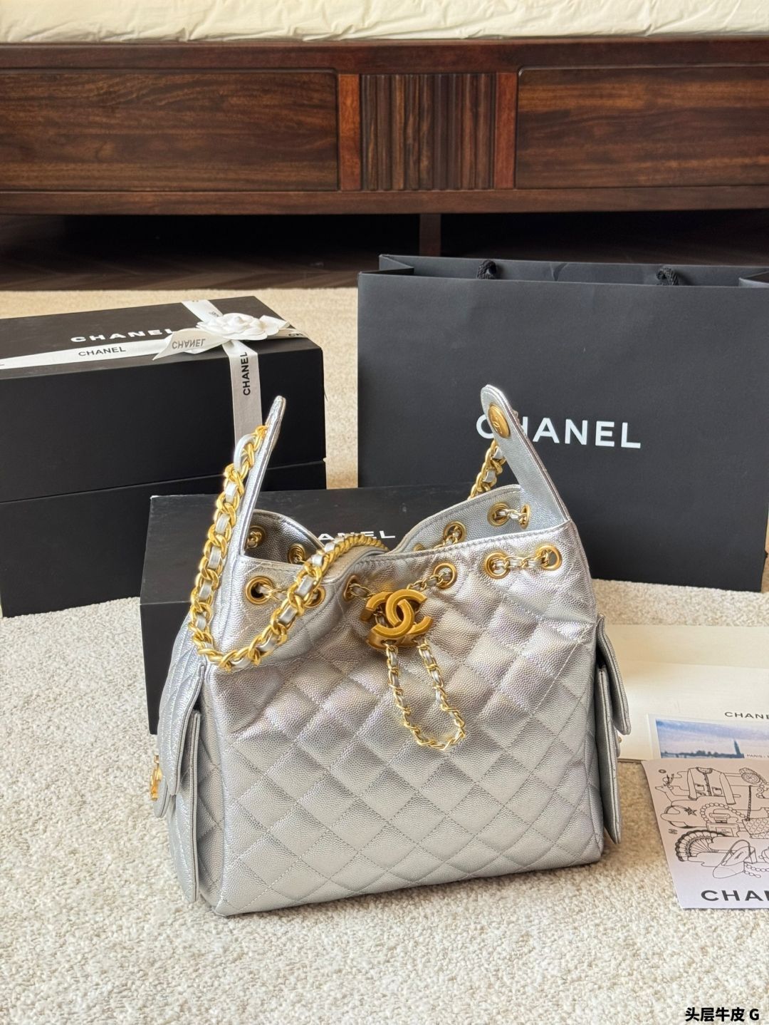 25S◆ガーリーなツイード♪◆CHANEL Hobo ショルダーバッグ 25S◇ガーリーなツイード♪◇CHANEL Hobo ショルダーバッグ Hobo