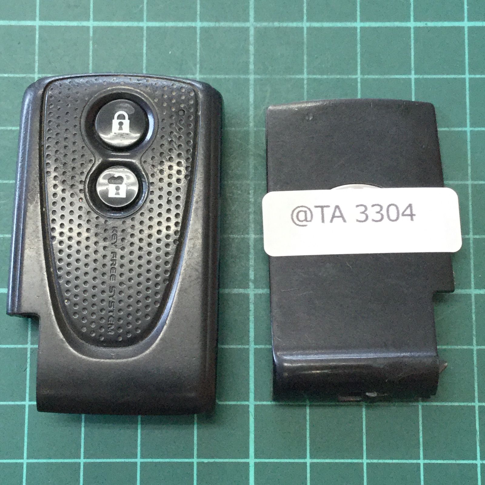 TA3304トヨタ純正 L0791QNC20 bB QNC30 パッソ L575A ピクシス等 ２ボタン スマートキー キーレス リモコン 鍵