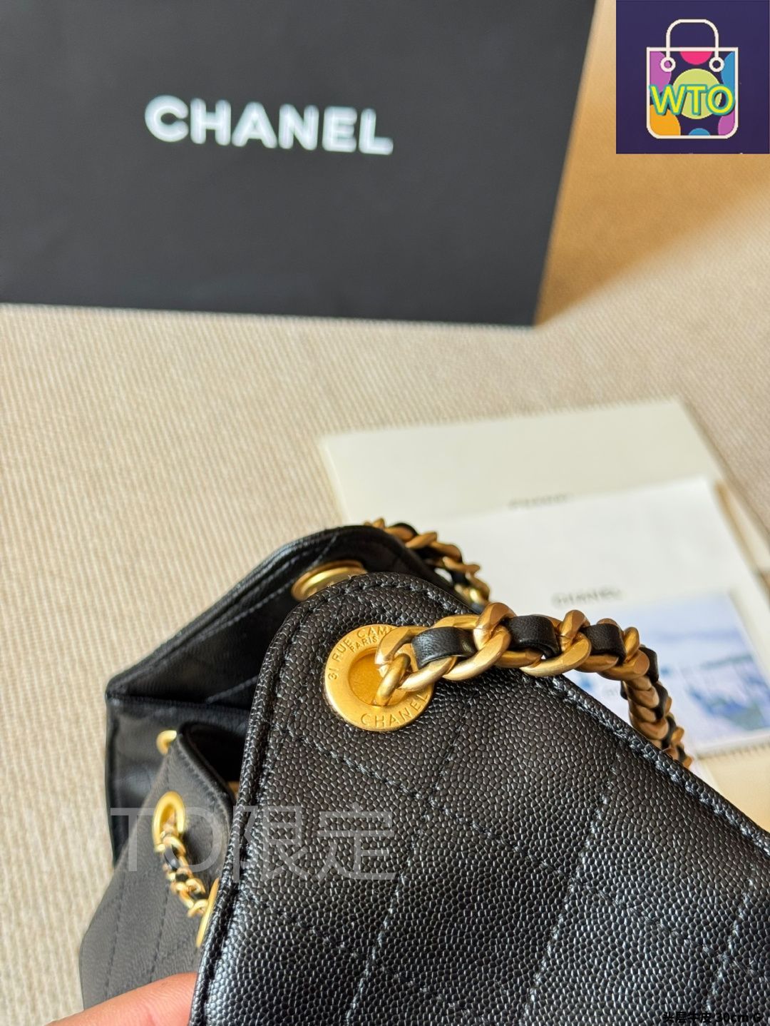 今日特価】Chanel 25S Large Grained Calfskin Hobo（シャネル