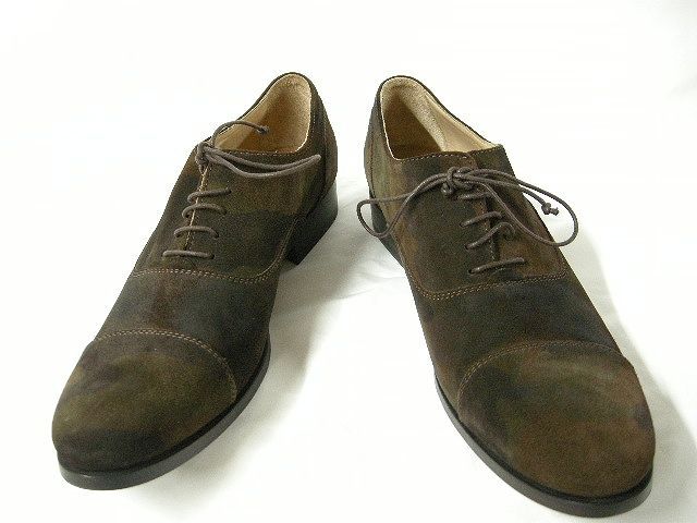 サイズ42.5■新品■ブッテロ■B5320■スエードレザー内羽根ストレートチップ サイズ42.5□新品□ブッテロ□B5320□スエードレザー内羽根