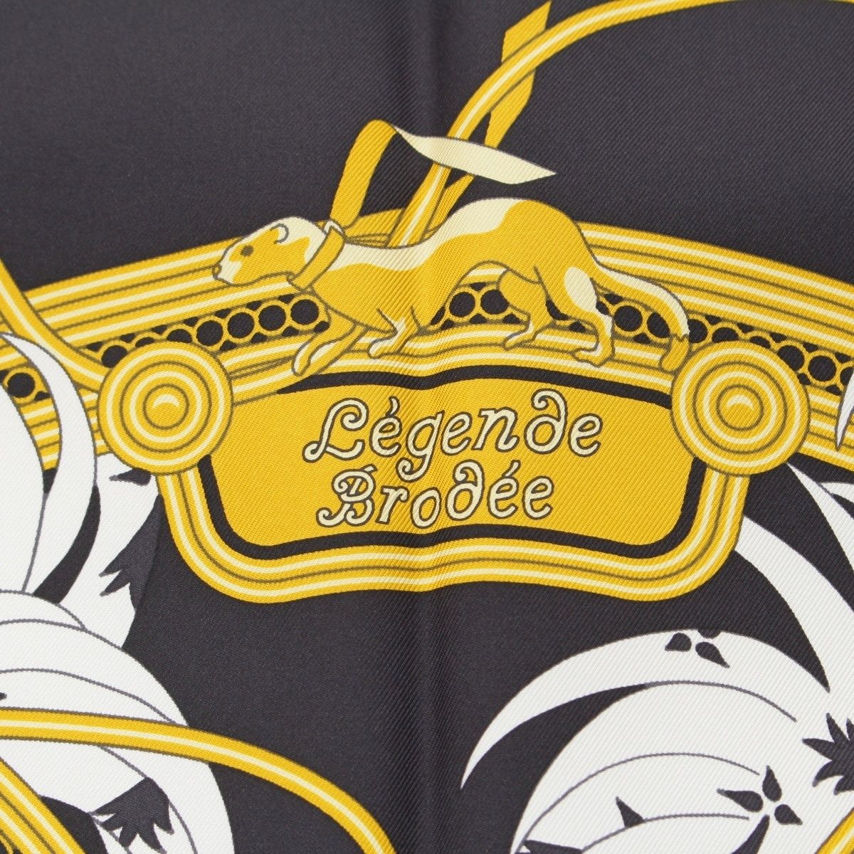 エルメス カレ90 刺繍が織りなす伝説 Legende Brodee シルク