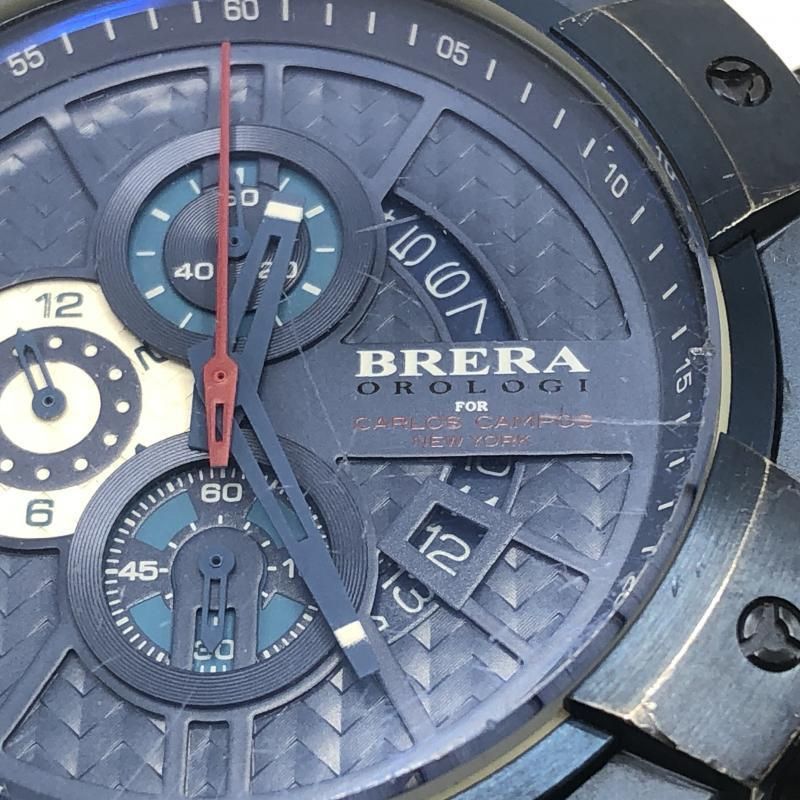 中古】BRERA OROLOGI スーパースポルティーボ 腕時計 BRSSC49CC ネイビー ブレラオロロジ[10] - メルカリ