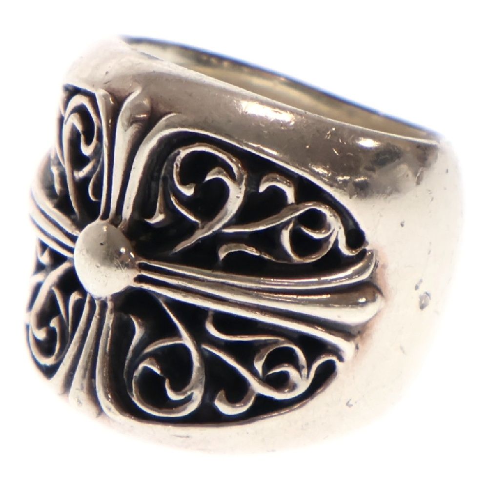 CHROME HEARTS (クロムハーツ) CLASSIC OVAL クラシック オーバル クロス リング シルバー 23号