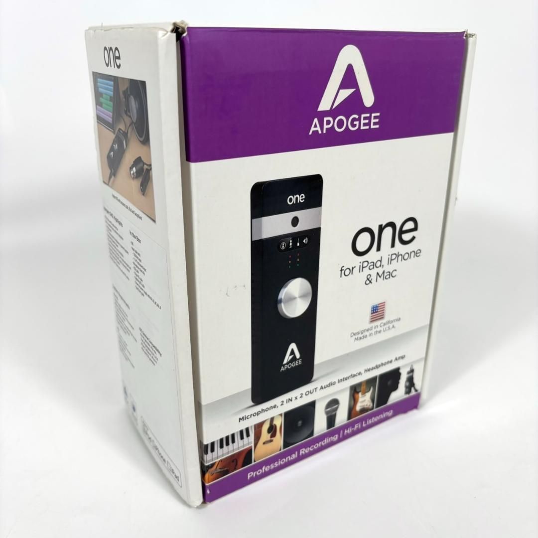 APOGEE ONE for iPhone iPad Mac