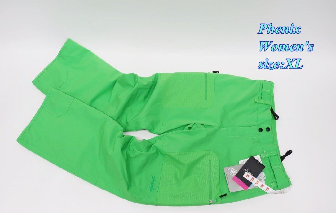 Phenix フェニックス レディース スキーパンツ Luna Waist Pants グリーン XL PS6820B60 スポーツ ボトムス R2510-128