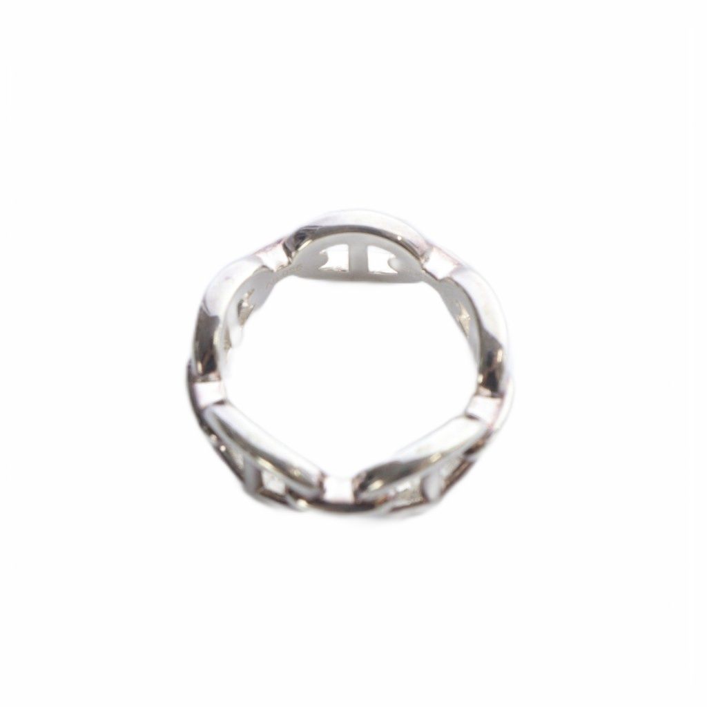 エルメス アンシェネ PMリング 指輪 53 13号 シルバー - メルカリ