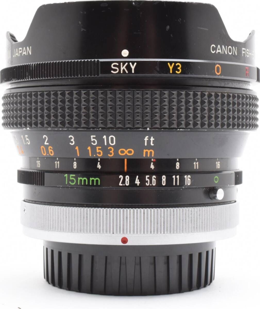 Canon キャノン FISH-EYE NEW FD 15mm F2.8