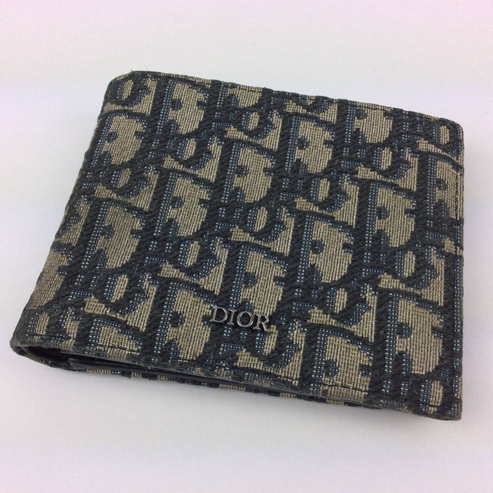 Dior オブリーク 二つ折り財布 - 小物