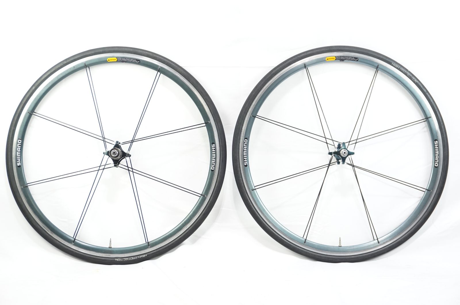 シマノ　wh-rs171 db　前後セット シマノ WH-RS171 700C 前後セット ブラック 12mmEスルー