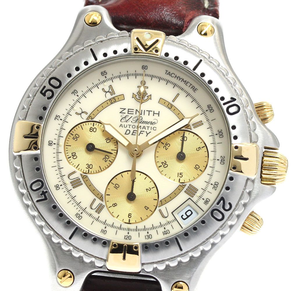 ゼニス ZENITH 19.2000.400 デファイ エルプリメロ クロノグラフ 自動巻き メンズ _889187