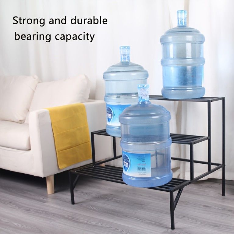 アイアン プランターラック ホワイト 120cm ガーデニング ジャンク