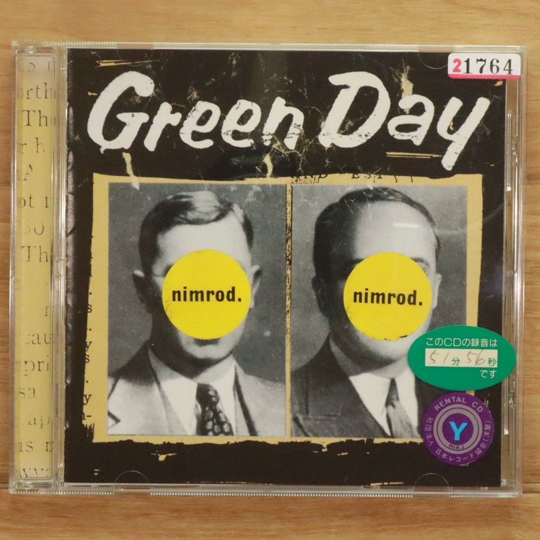 国内盤CD☆グリーン・デイ/Green Day□ ニムロッド 【WPCR1601