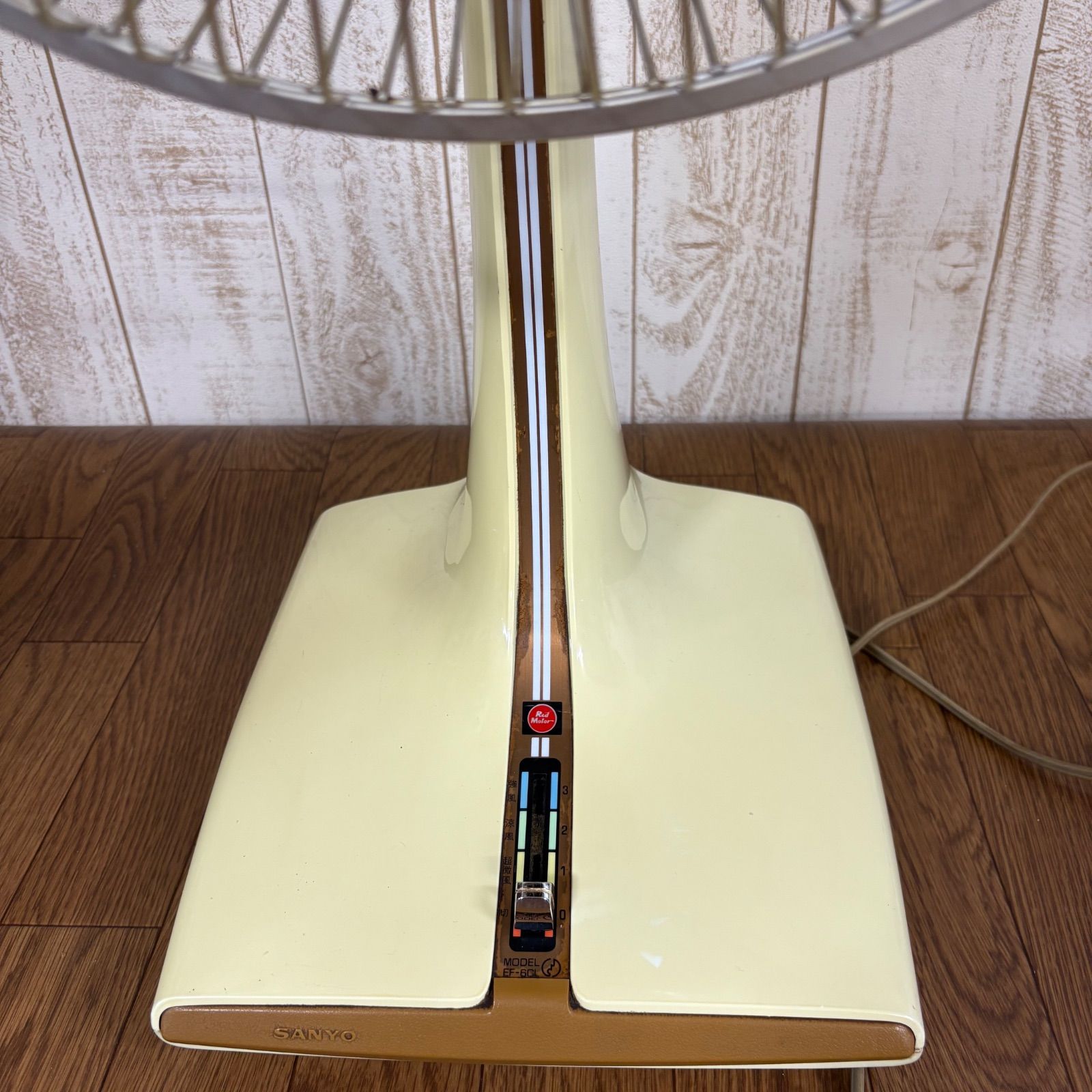 扇風機 茶色扇 SANYO 三洋電機 レトロ 希少品 Red Motor - メルカリ