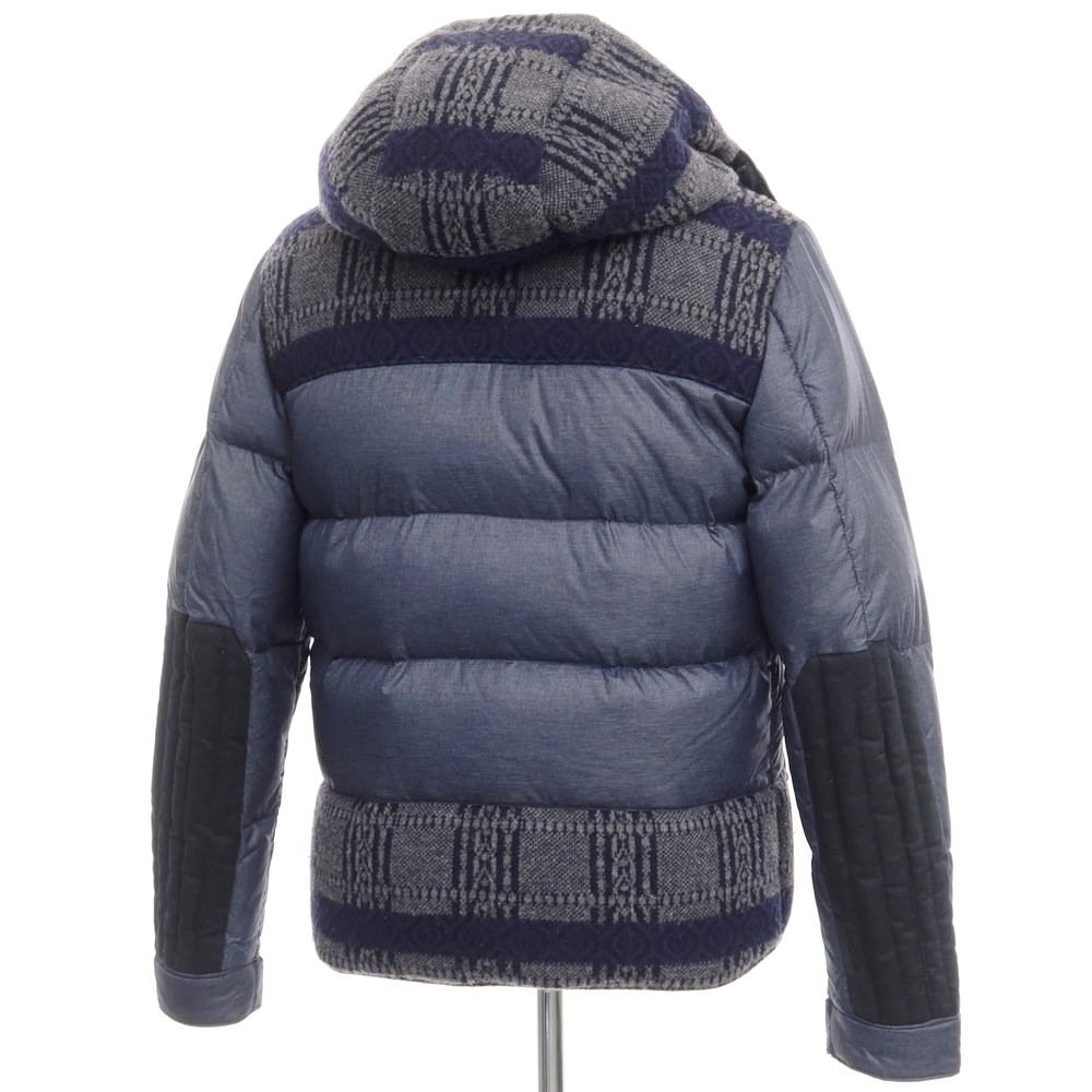 中古】モンクレール ダブリュー MONCLER W REAPER ウール切替 ダウン 