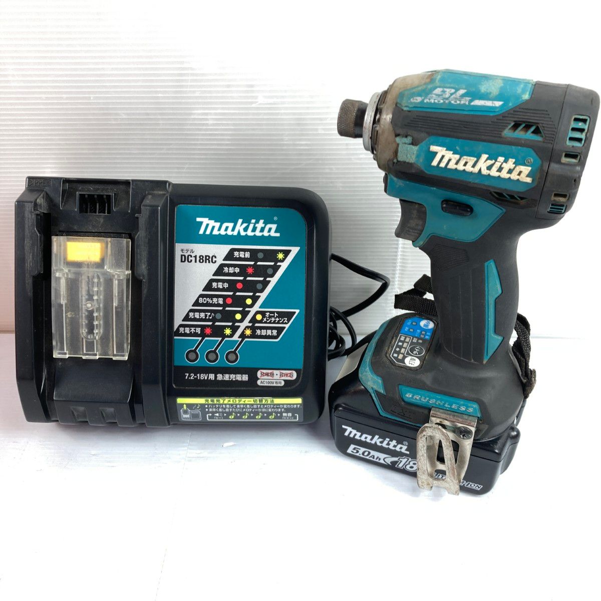 ＊＊MAKITA マキタ 18v 充電式インパクトドライバ TD171D ブルー PSEマーク有
