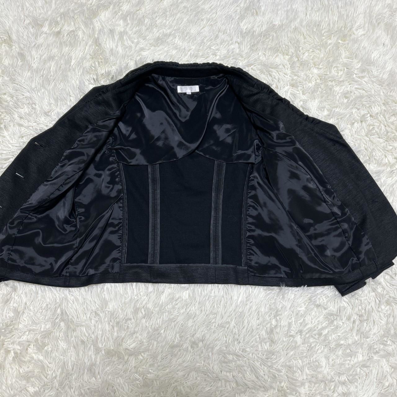 デザイン・サイズが豊富。 TO BE CHIC ワンピースセットアップ 麻混 大きいサイズ 44 達成