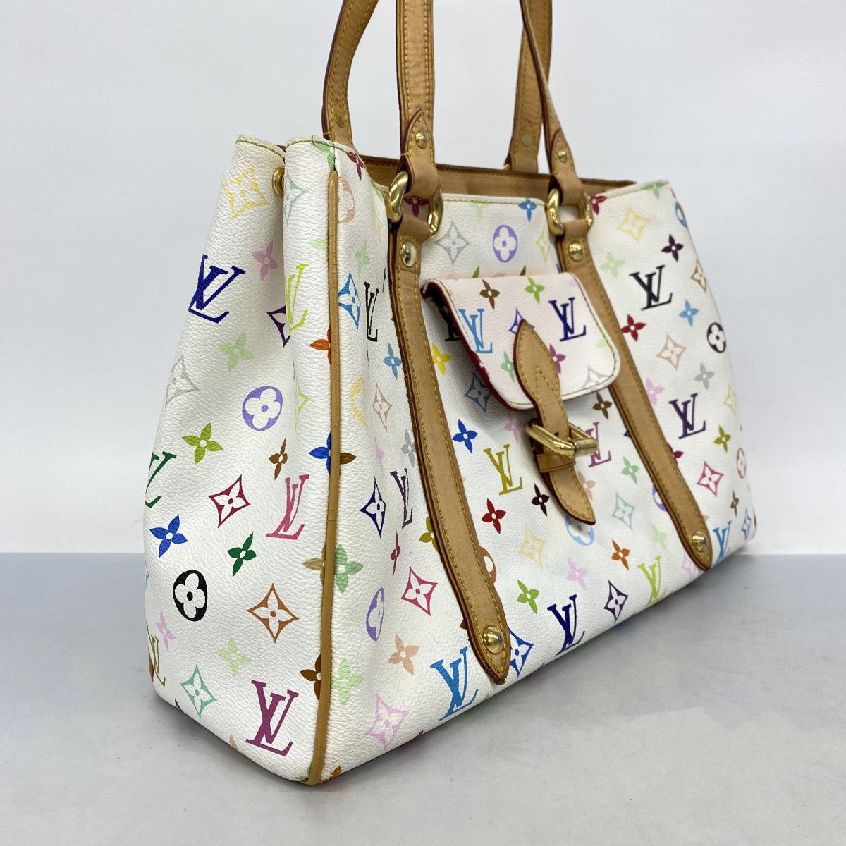 5ib2219-h ルイヴィトン トートバッグ モノグラム マルチ オーレリアMM M40094 ブロン レディース