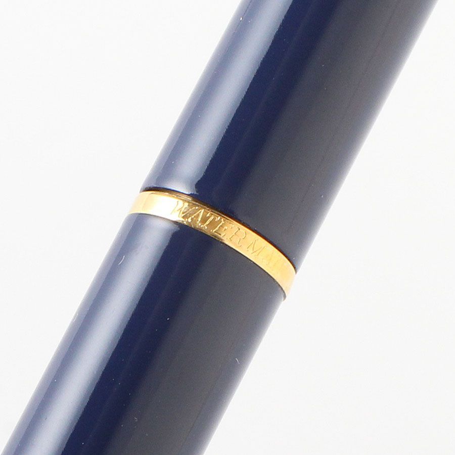 M28276 美品 WATERMAN ウォーターマン ボールペン ケース付き ネイビー