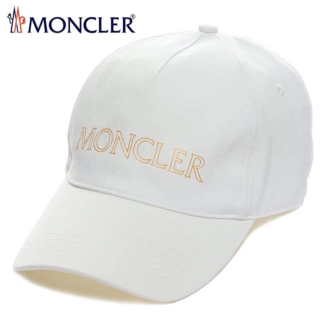 46 MONCLER モンクレール 3B00031 04863 ホワイト ロゴワッペン ベース