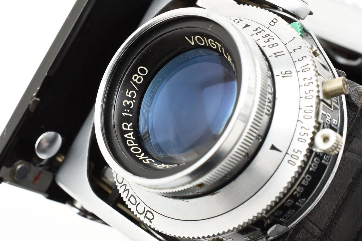 Voigtlander PERKEO II 中判カメラ 美品 ☆希少美品☆フォクトレンダー Voigtlander PERKEO II ♯0977