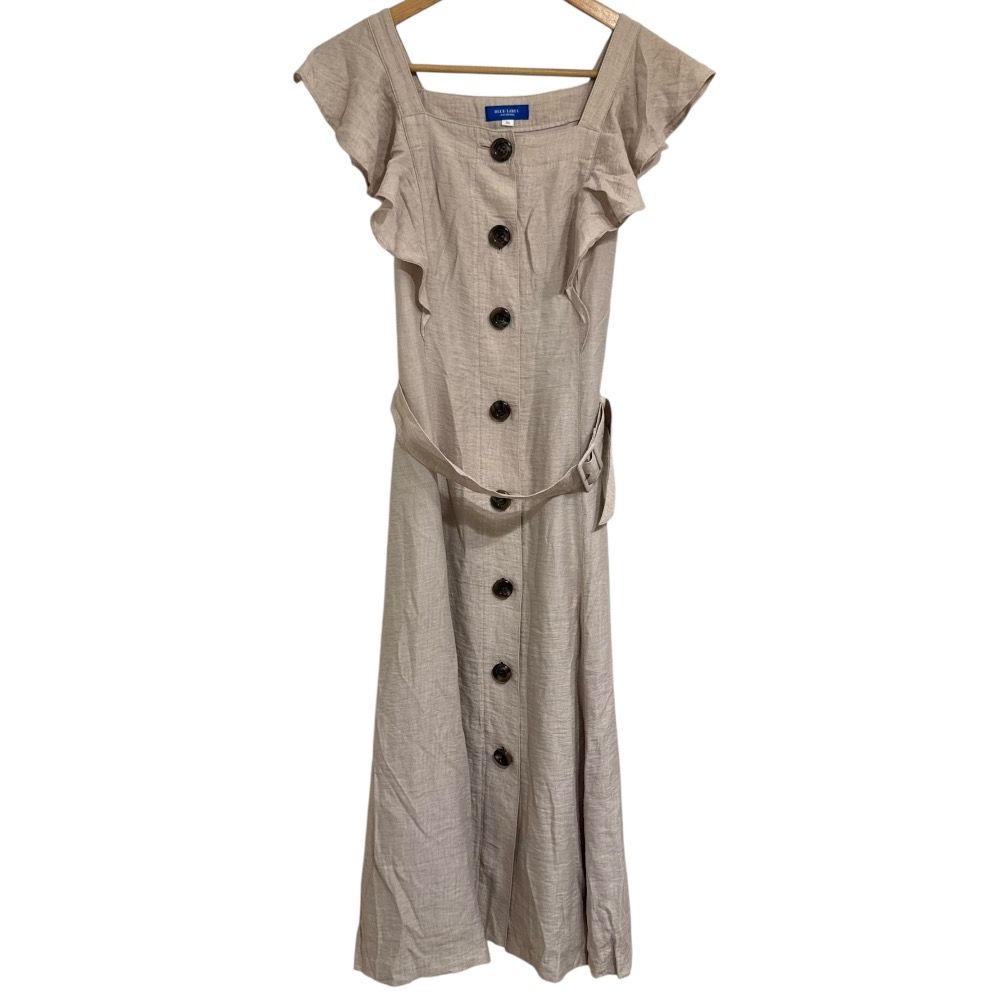 【美品】BLUE LABEL CRESTBRIDGE フレアワンピ ノースリーブ BLUE LABEL CRESTBRIDGE ノースリーブワンピース - メルカリ