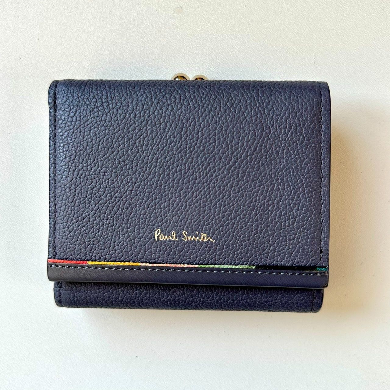 ポールスミス Paul Smith 三つ折り財布 コンパクト レディース 美品 