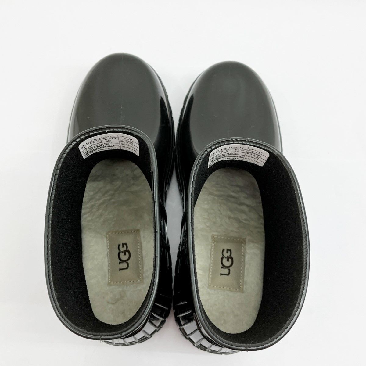 サンリオ新店推荐 大人気◆◆UGG アグ レインブーツ ブラック 23cm レディース 1125731 ブラック レディース バックルサンダル