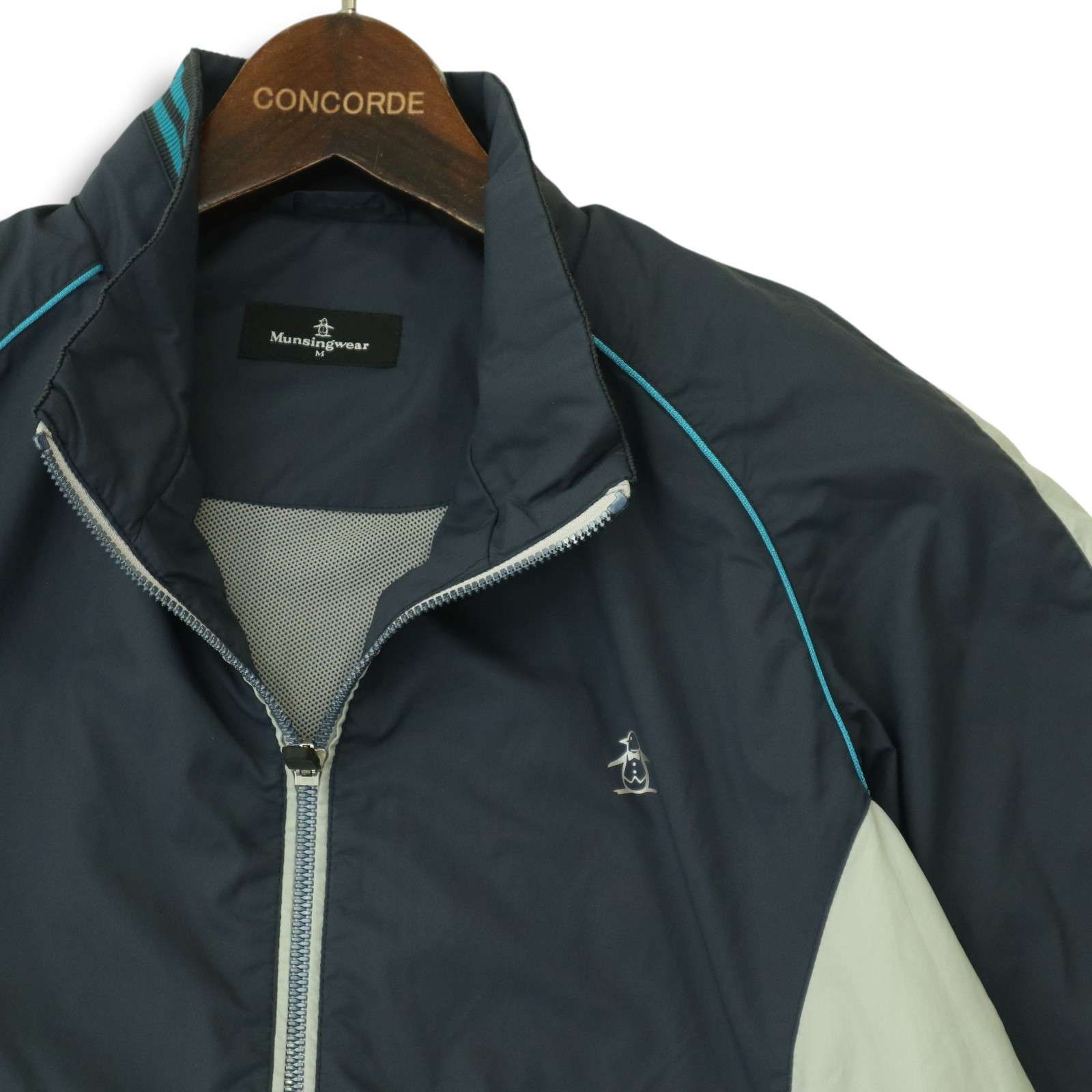 Munsingwear マンシングウェア ゴルフ ペンギン☆ 半袖 フルジップ