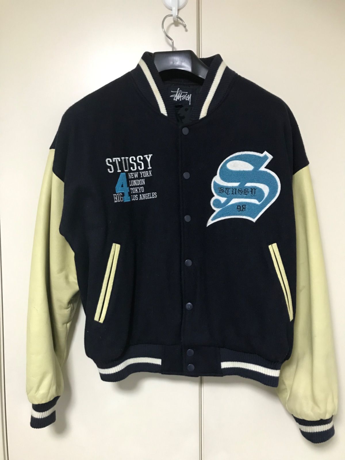 old stussy スタジャン big4 - www.stedile.com.br