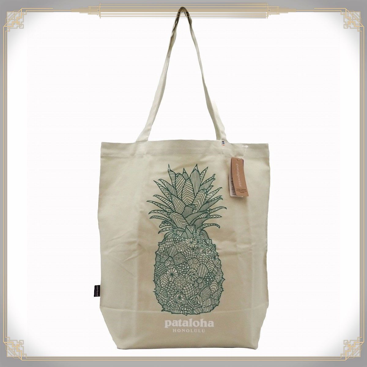 N 新品/未使用品】patagonia パタゴニア pataloha パタロハ lllustrated Pineapple Market Tote  Honolulu マーケットバッグ パイナップル アイボリー 59370 BLST FA19 ハワイ限定品 - メルカリ