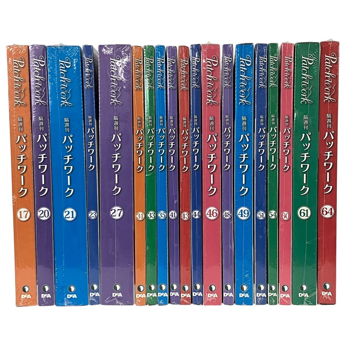 DeAGOSTINI 隔週刊 パッチワーク 19冊 欠品有 デアゴスティーニ