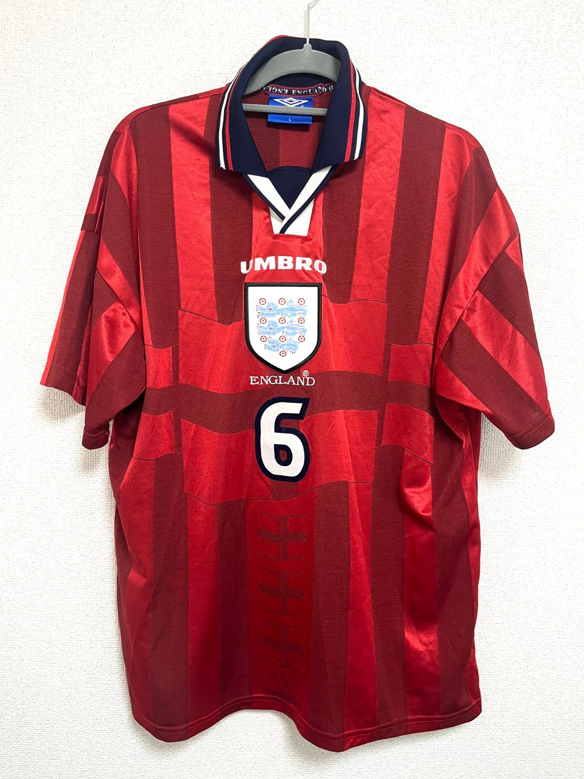 パネライ 希少 イングランド代表ユニフォーム#90s UMBRO (Lサイズ) - メルカリ ウェア