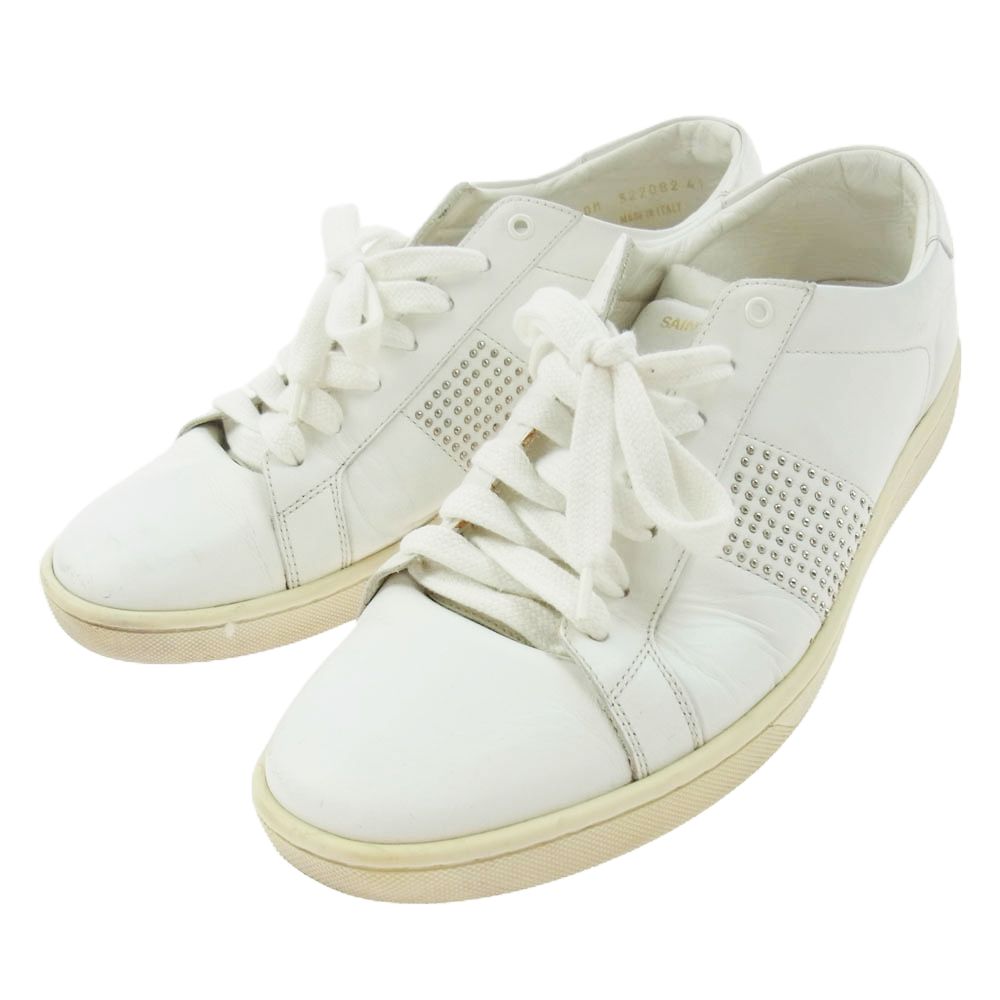 SAINT LAURENT サンローラン 322082 レザー スタッズ ローカット