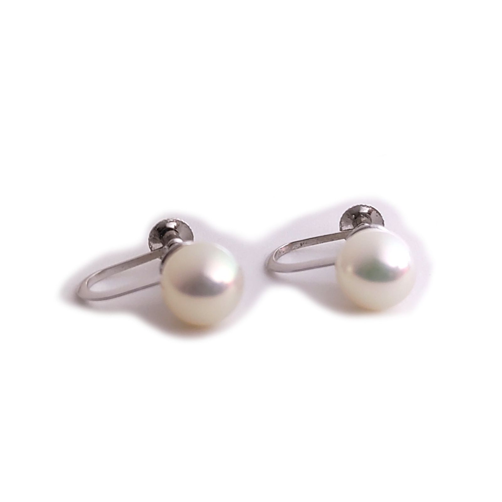 B010【ヴィンテージ】TAIYO PEARL 14金 パール イヤリング 両耳 