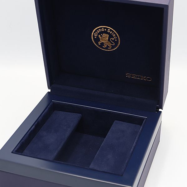 外箱付 セイコー グランドセイコー 空箱/BOX 腕時計用 ネイビー メンズ