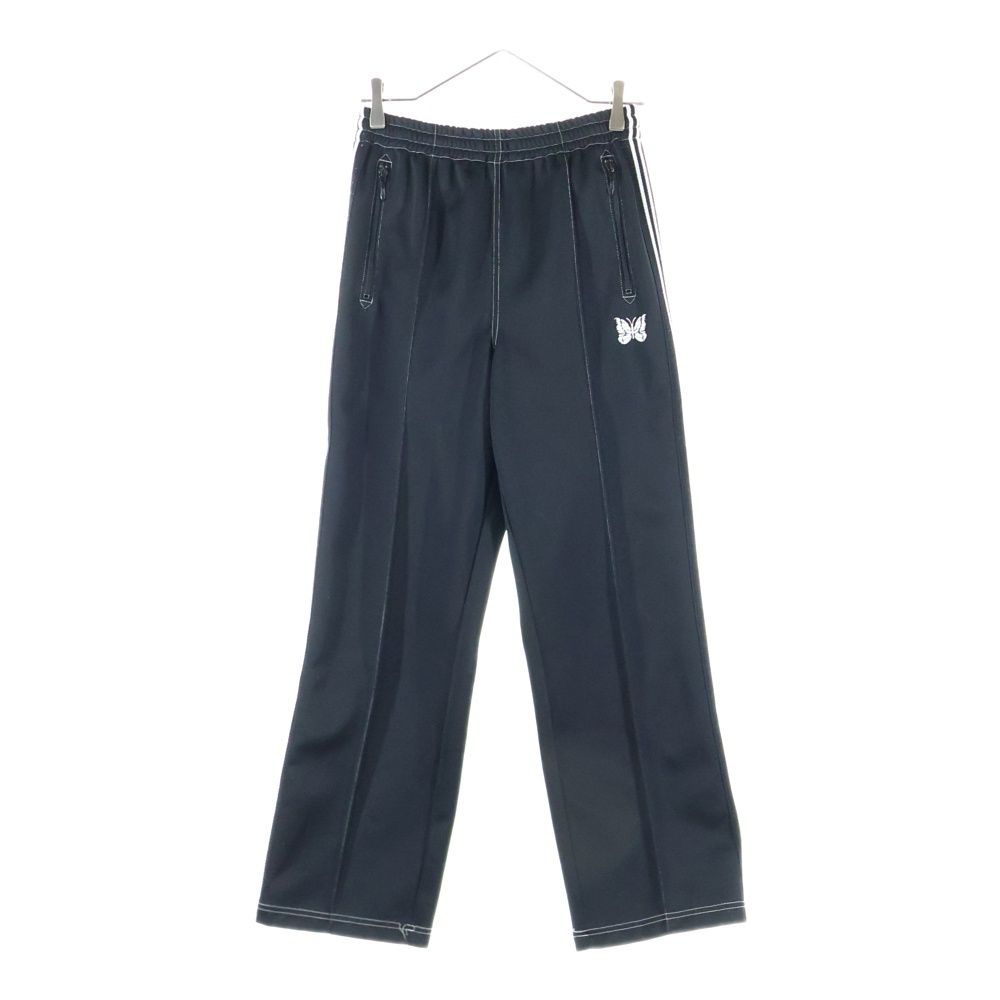 Needles ニードルス × EMPTYROOM エンプティルーム TRACKPANT STITCH ストレートトラックパンツ ブラック HM392