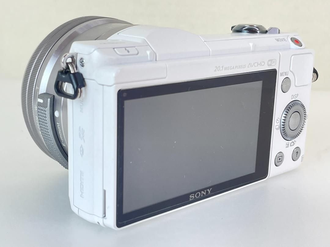 年始初売　ソニー SONY α5000 ホワイトレンズキットWi-Fi SDバッテリーパック