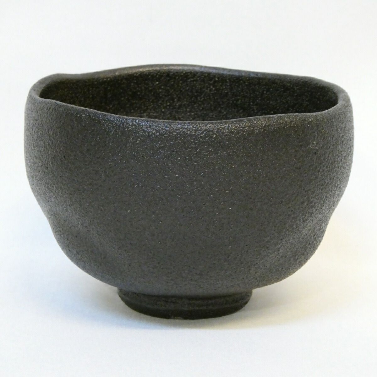 紀州焼 葵窯 那智黒 寒川栖豊作 抹茶碗 【公式通販】