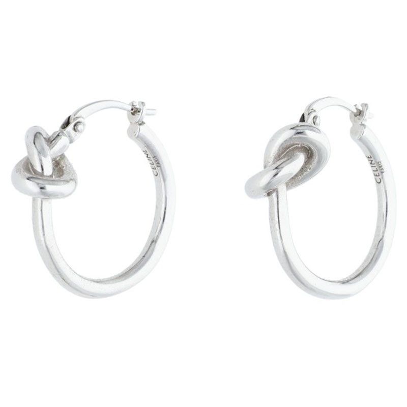 セリーヌ ノット フープ フープピアス メンズ