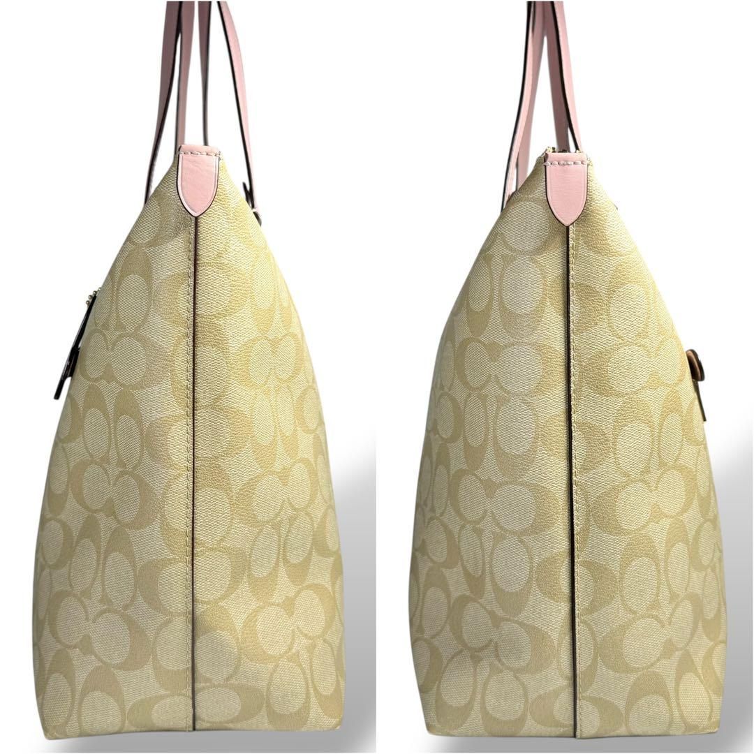 良品】COACH コーチ シグネチャー トートバッグ 肩掛け