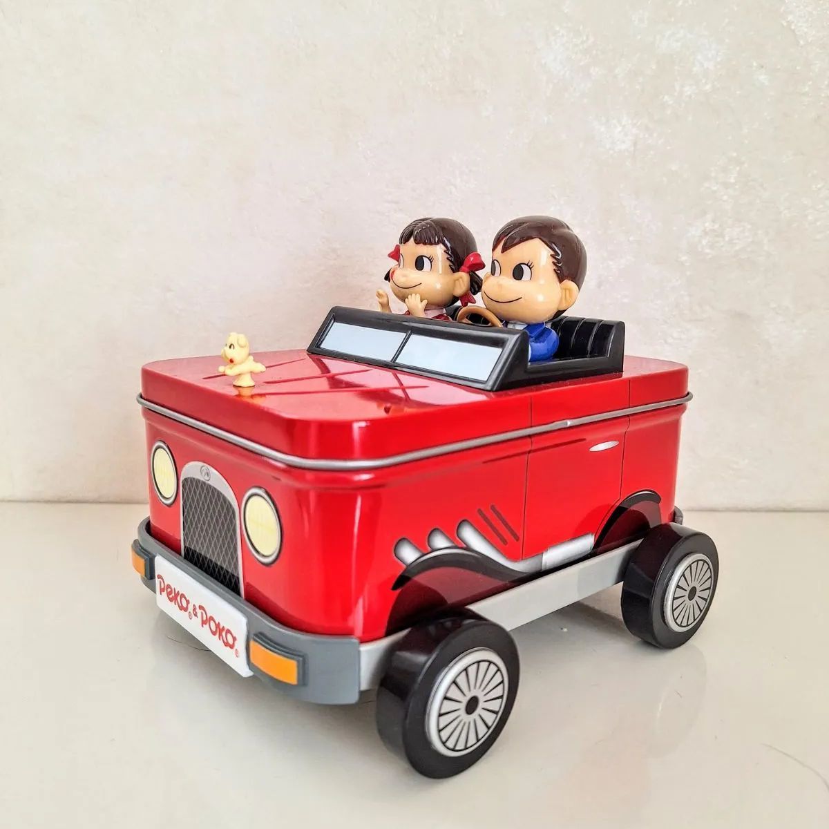 ブリキ玩具 日本製 ブリキカー 不二家ペコちゃん スイートキャンディ