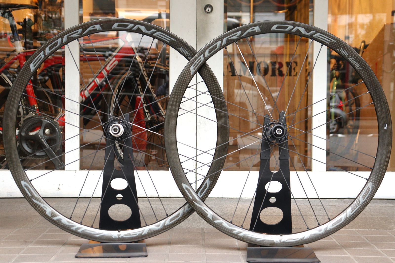 カンパニョーロ CAMPAGNOLO ボーラ ワン ディスク BORA ONE 35 DB カーボン クリンチャー ホイールセット シマノ11|12S 横浜店