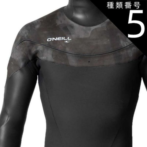 種類5：ブラック/MLB 【O'NEILL/オニール】スーパーフリークFSC メンズ セミドライスーツ WFW-407A3 5×3mm ウェットスーツ ウエットスーツ