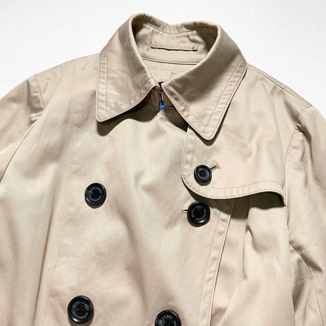 DANTON ダントン ブラックウォッチナイロンタフタフーデッドコート