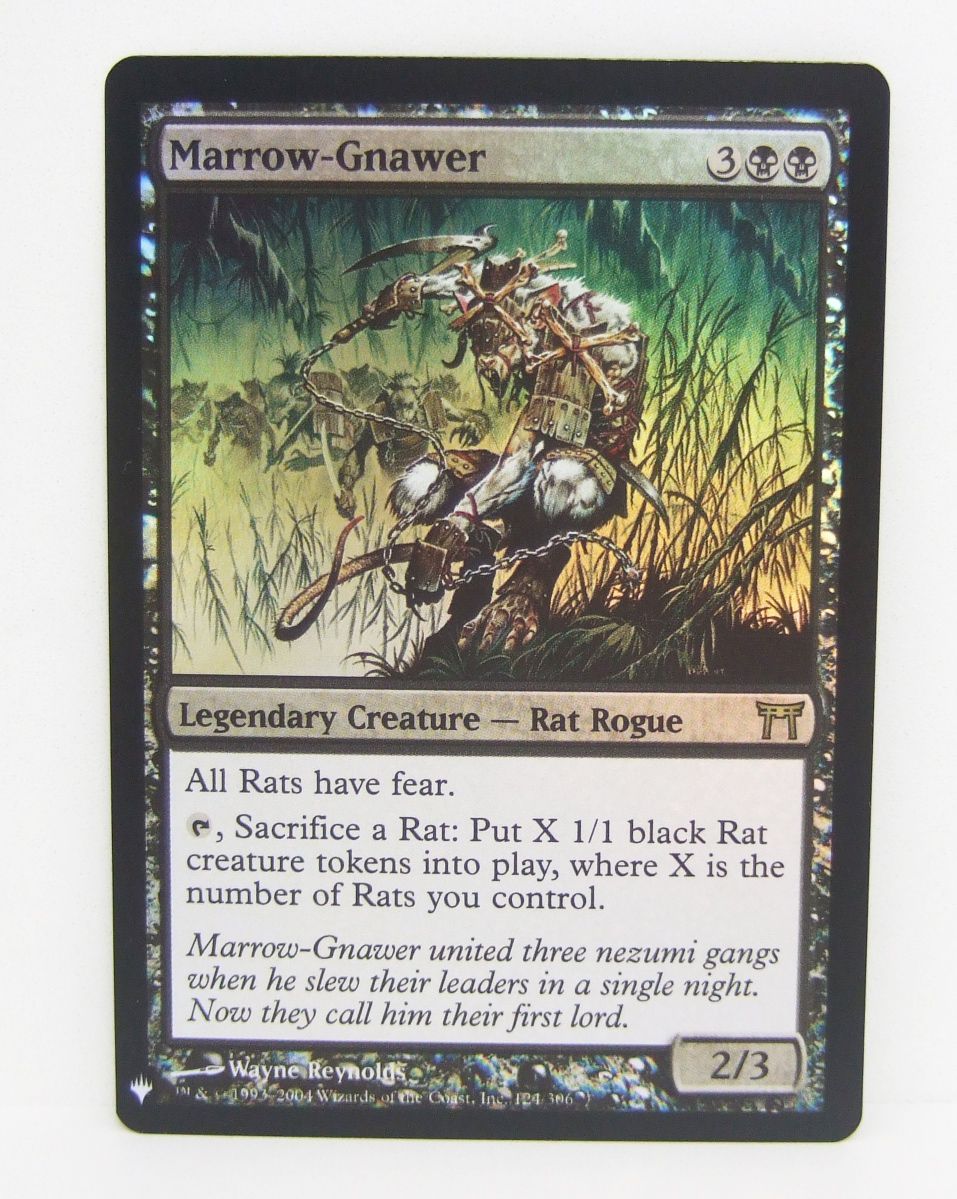 MTG 骨齧り Foil 初版 英語 - メルカリ