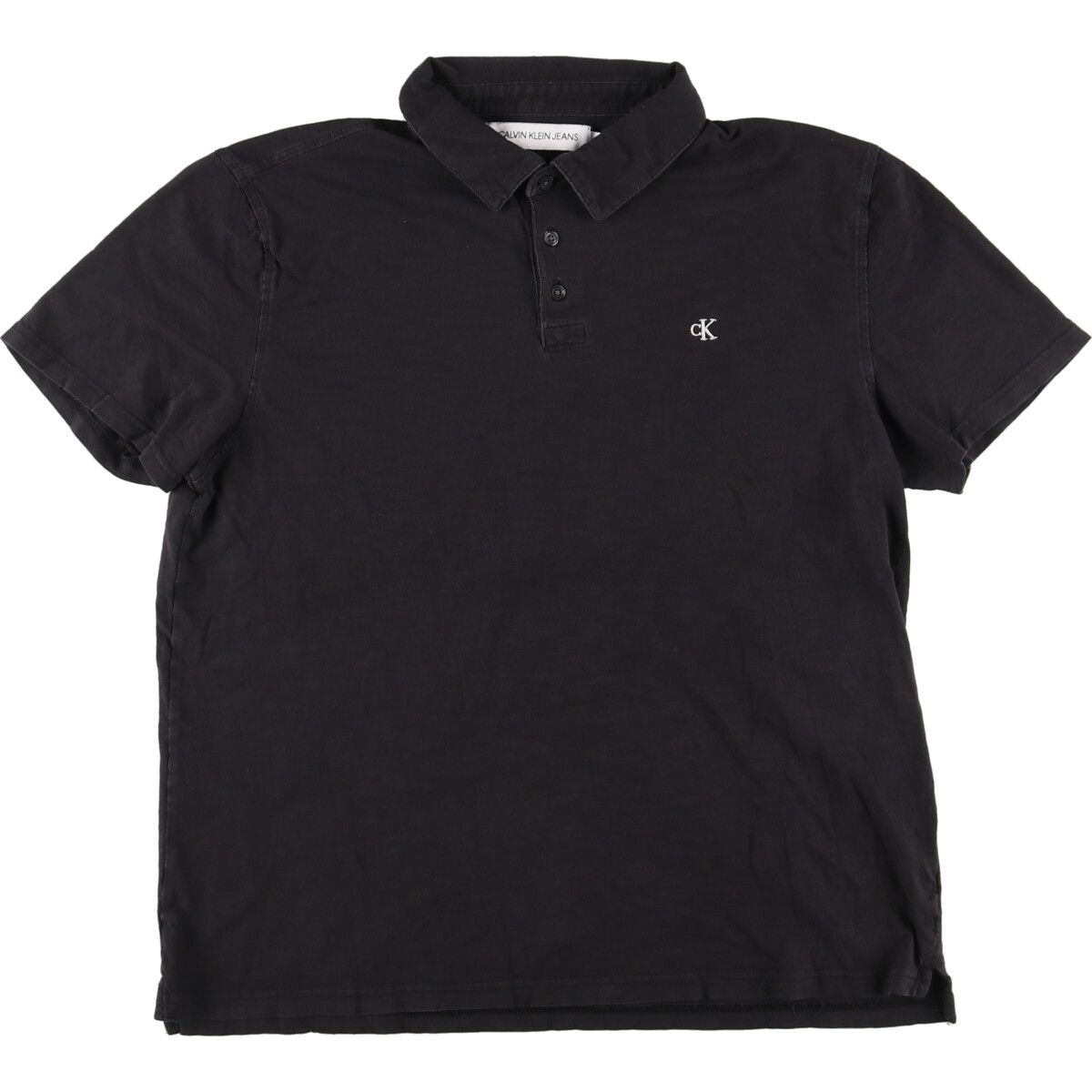 古着 カルバンクライン Calvin klein JEANS 半袖 ポロシャツ メンズL/eaa444864