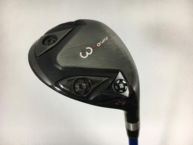 返品OK お買い得品！【ゴルフクラブ】Waoww Waoww RV-555 ユーティリティ(ブラック) LEXIA U